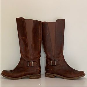 Wide Calf Timberland Riding Boots